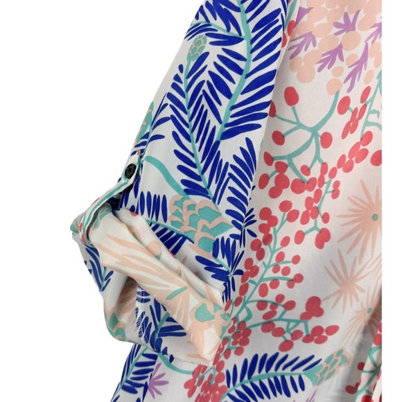 YUMI KIM Lizzie Top Floral Print Colorful Size Medium - Picture 7 of 10